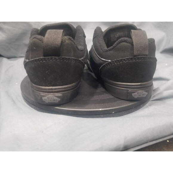 Vans Toddler Knu School Sneakers Black White Size 9 NEW NO BOX! - Picture 11 of 12